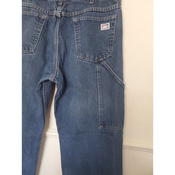 Tyndale FR Jeans Mens 35x30 Flame Resistant Arc Rated 15 CAL CAT 2 2112 Denim - Picture 14 of 15
